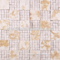 SKY-M048 Orange Irregular Premium Cube 3D Interior Design Mosaic Tile